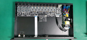 Driverack 2 in 4out sistema di elaborazione Audio processore Audio digitale con Display LCD Auto EQ
