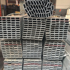 Astm a36 2x1 2x3 2x4 פלדה מלבני 20 מד צינור פלדה חלול