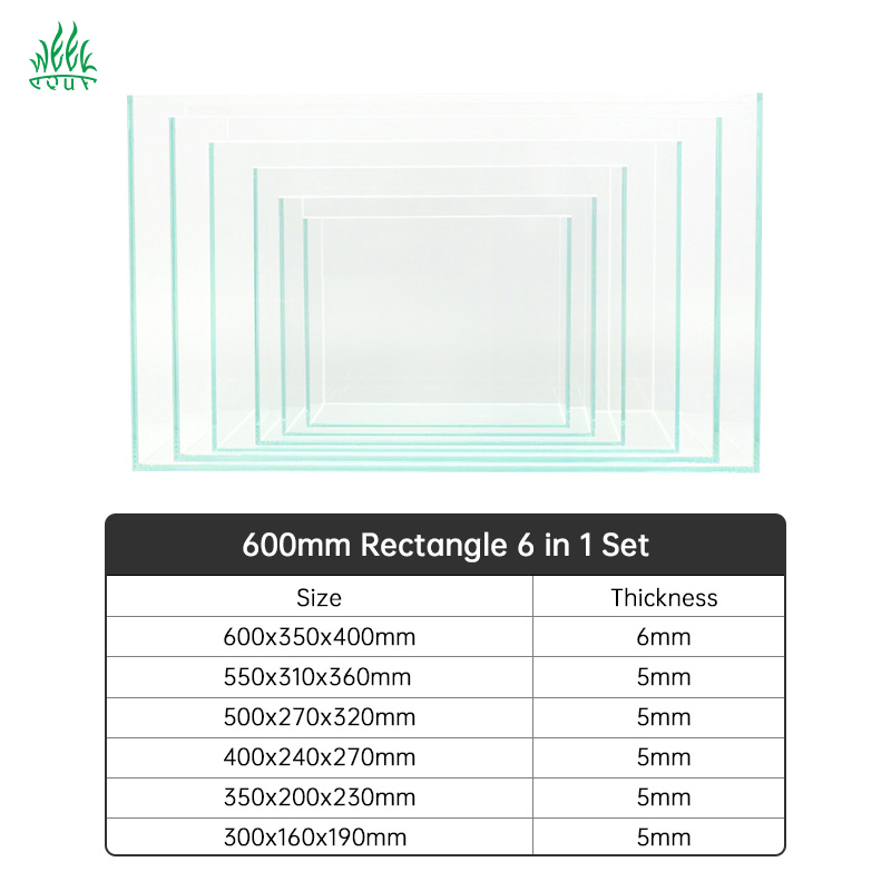 600mm Rectangle 6in1