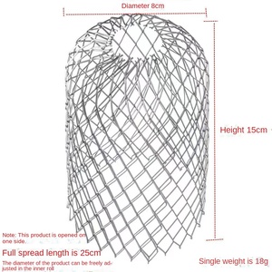 Alta qualidade dreno tomada anti entupimento dispositivo feito de metal de alumínio com uma forma de diamante que pode ser esticada - Product Image 4