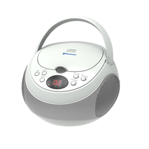 Reproductor de CD/DVD/VCD portátil con radio AM/FM y altavoces estéreo duales Entrada AUX de 3,5mm para entretenimiento en casa o en movimiento - Product Image 4