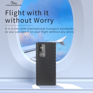Konfulon Hot Selling Power Bank 30000mah Four <strong>USB</strong> 22.5W Max Type C 20W Fast Charging Mobile Charger External Battery for Phone - Product Image 3