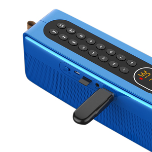 Altavoz Portátil con Bluetooth S208, con pantalla LED grande, panel de números, salida de 12 W, compatible con Radio FM, tarjeta TF, entrada auxiliar para exteriores - Product Image 5