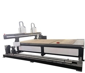 ARTECH 4 Axis 2040 Sistema de Control Syntec rotatorio de doble husillo Cilindro tallado Cnc Máquina de enrutador de corte de grabado de madera