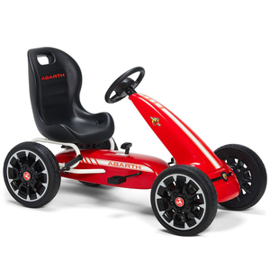 Pedallı Go Kart ABARTH lisanslı çocuk pedallı go kart