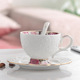 Eternal Rose Cup, Plate and spoonful set of 60 pieces each