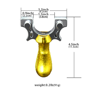 飘宇户外狩猎精密射击树脂红外激光狩猎弹弓专业户外设备 - Product Image 4