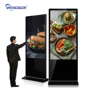 INGSCREEN açık iç mekan LED ekranı LCD monitör reklam Kiosk oyuncu paneli zemin ayakta dijital tabela ve ekran - Product Image 1