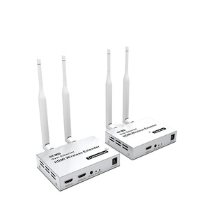 4K 200m 5.8GHz 1 TX-4 RX音频视频扩展器套件无线高清多媒体发射器和接收器，红外支持一对多 - Product Image 2