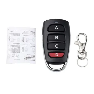 433Mhz uzaktan kumanda otomatik 4 kanal kodu garaj kapısı garaj kapısı kapı kontrol teksir Portal uzaktan kumandalı anahtar - Product Image 2