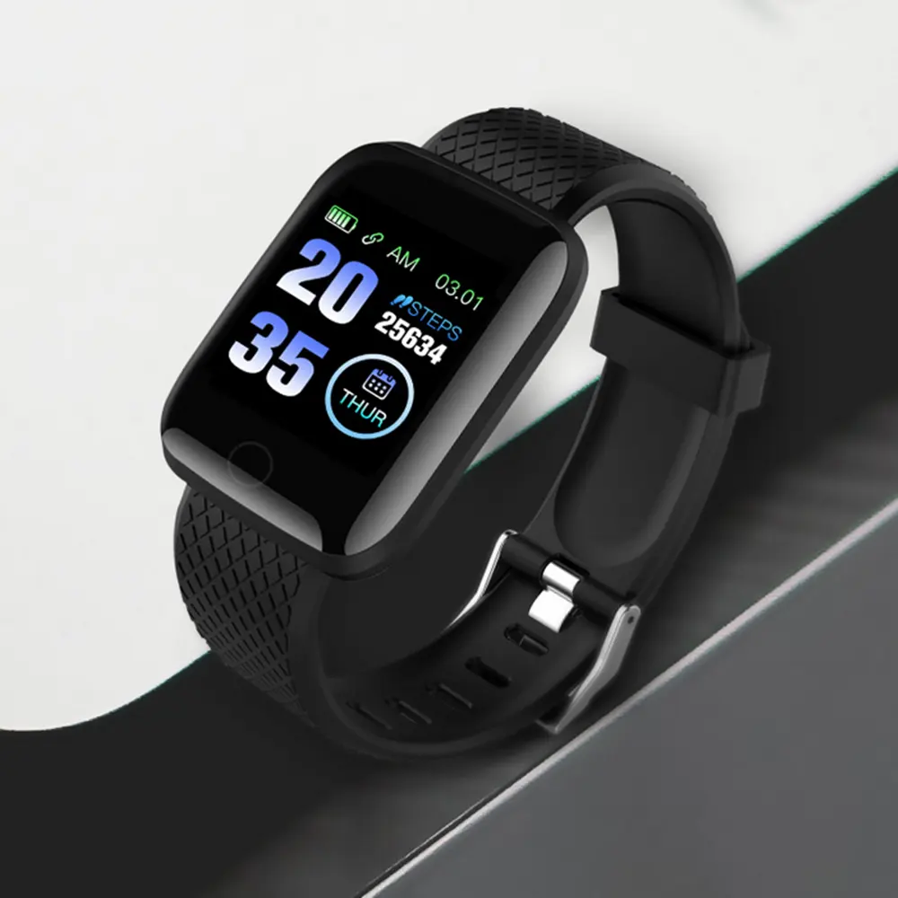 116 PLUS Smartwatch D13s cinturino da polso cuore RateFitness 116 Plus 116 plus Smart Watch per Android iOS Phone D13
