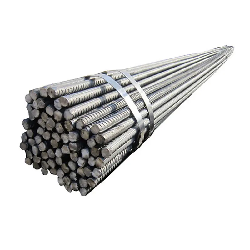 TMT Steel Bar Carbon Metal Iron Rod 8mm 16mm 32mm tondo per cemento armato in acciaio deformato per la costruzione