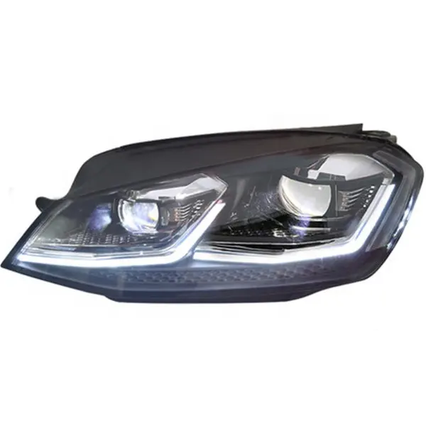 Lámpara de cabeza para Volkswagen VW Golf 7th 2013-2020-LED sistema de iluminación faro parachoques delantero de piezas de automóviles mk7 R20 TDI ETI Accesorios