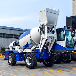 Bán buôn Chất lượng cao 4 m³ Máy trộn bê tông xe tải bê tông Pan <span class=keywords><strong>Mixer</strong></span> xe tải với tự tải cho các công trình xây dựng - Product Image 1