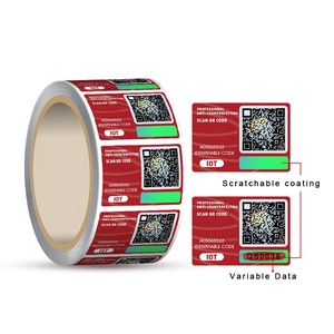 Rapid Production Hologram Easy to Identify OEM Label Traceable Qr <strong>Code</strong> Sticker Strong Anti-counterfeiting - Product Image 2