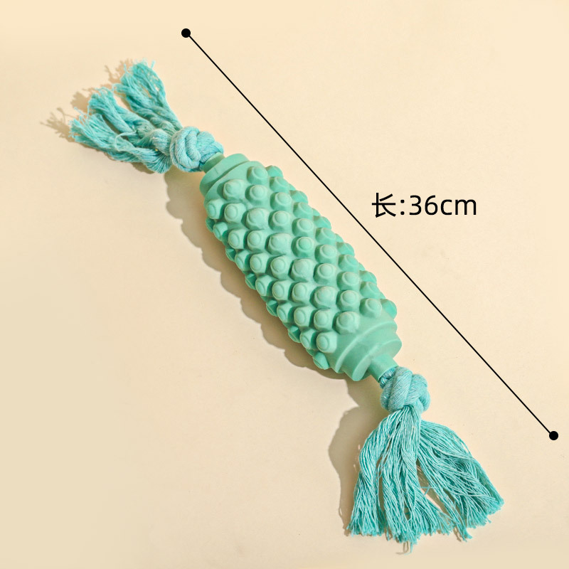 Latex rope toy (green)
