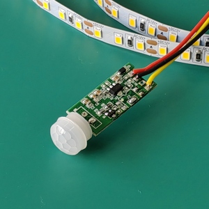 Módulo detector de movimiento PIR, alta sensibilidad ajustable, 3,3 V/Baja 0V