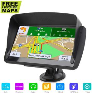7-дюймовый портативный GPS навигационная система для автомобиля локатор навигации бесплатная карта 30 языков 2D 3D открыть карту дисплей - Product Image 5