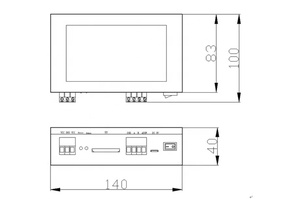 XB-C100 DMX daddress writer Сенсорная панель 512 IC light Chip TM512 UCS512 SM16512 SM17512 dmx code writer - Product Image 2