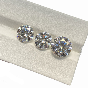 8 לב וחץ לחתוך סינטטי יהלומי Moissanite D VVS1 צורה עגולה Loose מעבדה נוצר חן
