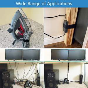 100% Nylon 38mm <span class=keywords><strong>Elastic</strong></span> Strong & Durable Hook <span class=keywords><strong>Loop</strong></span> Tape für Schuhe Taschen Kleidungs stücke Zubehör Aufnähen - Product Image 6