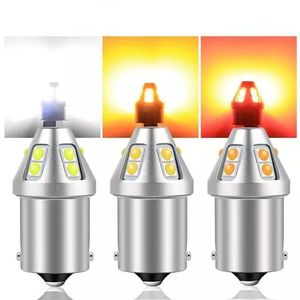 Araba-rafine 9-14V 1300lm araba sis işık 1156 1157 3156 3157 7440 7443 sis işık 10SMD T10 LED ışık ampul araba aksesuarları için