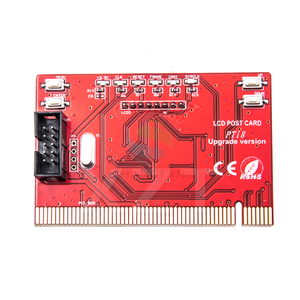 Tablet Computer originale PCI analizzatore della scheda madre Tester diagnostico Post Test Card doppio schermo "8 LED per PC Desktop portatile