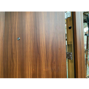 Techtop ประตูโลหะรักษาความปลอดภัยเหล็กดีไซน์เรียบง่ายกันขโมยสำเร็จรูปสำหรับการตกแต่งภายในสไตล์โมเดิร์นสำหรับห้องนอนอพาร์ตเมนต์