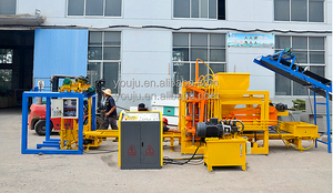 <strong>QTJ4</strong>-25 Full Automatic Hydraulic Cement <strong>Block</strong> Making <strong>Machine</strong> Concrete <strong>Blocks</strong> <strong>Machines</strong> Equipment 2400pcs/hour <strong>Machine</strong> <strong>Block</strong> Make - Product Image 4