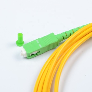 FC APC TO SC APC โหมดเดียว Simplex 1ม. 3ม. 3.0มม. 9 125UM G652D PVC LSZH onfr OFNP สายแพทช์ไฟเบอร์ออปติกสำหรับ FTTH - Product Image 3