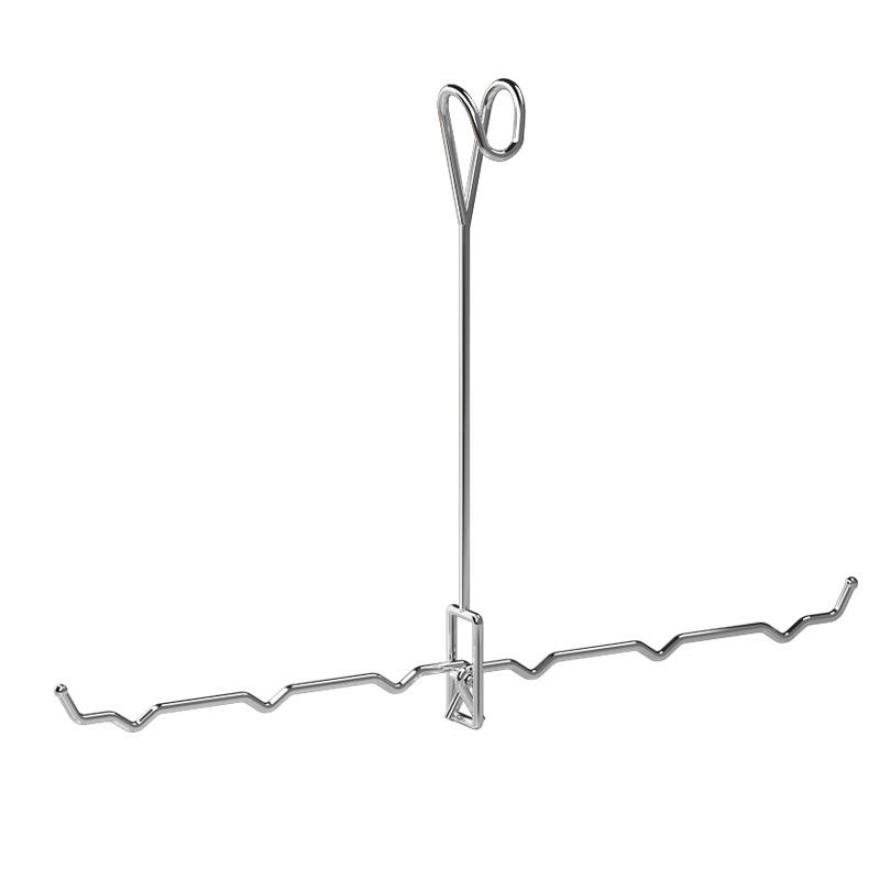 ราวแขวนเสื้อผ้ารูปตัว Y - แบบ 6 ช่อง