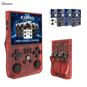P R36PRO 128GB คอนโซลเกมมือถือย้อนยุค, 30000 + เกมระบบ Linux 3.5 "เครื่องเล่นวิดีโอแบบพกพาคอนโซลเกม - Product Image 1