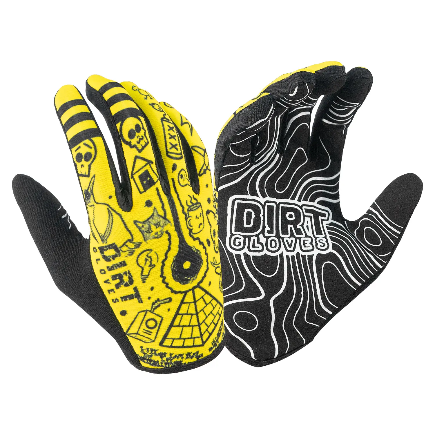 2023 DH Racing Motocross Handschuhe BMX ATV MX Offroad Motorrad MTB Dirt Mountainbike Fahrrad Renn handschuhe für Fahrrad fahren