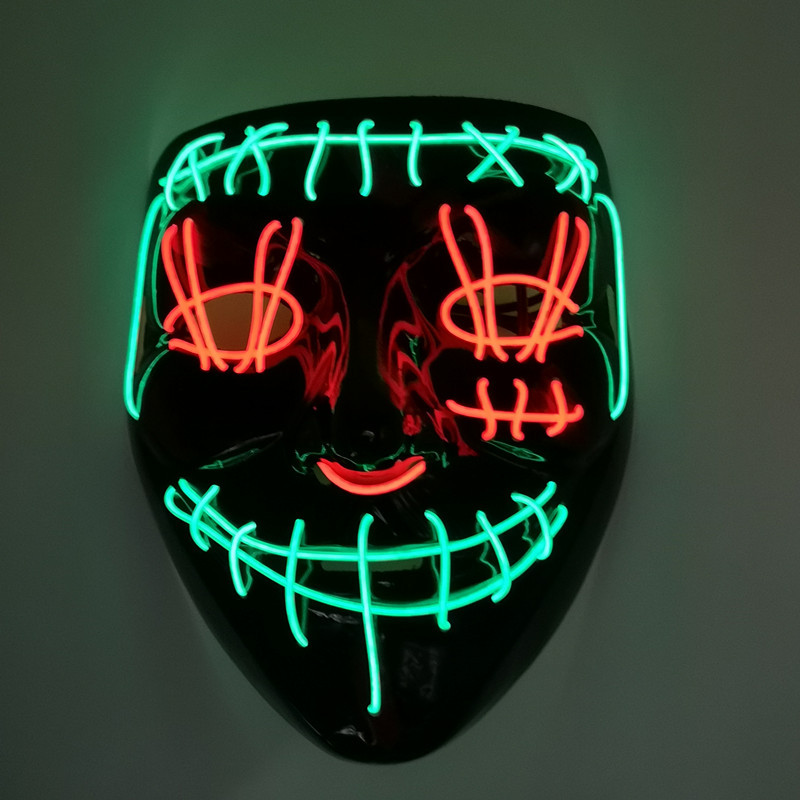 Verde y rojo