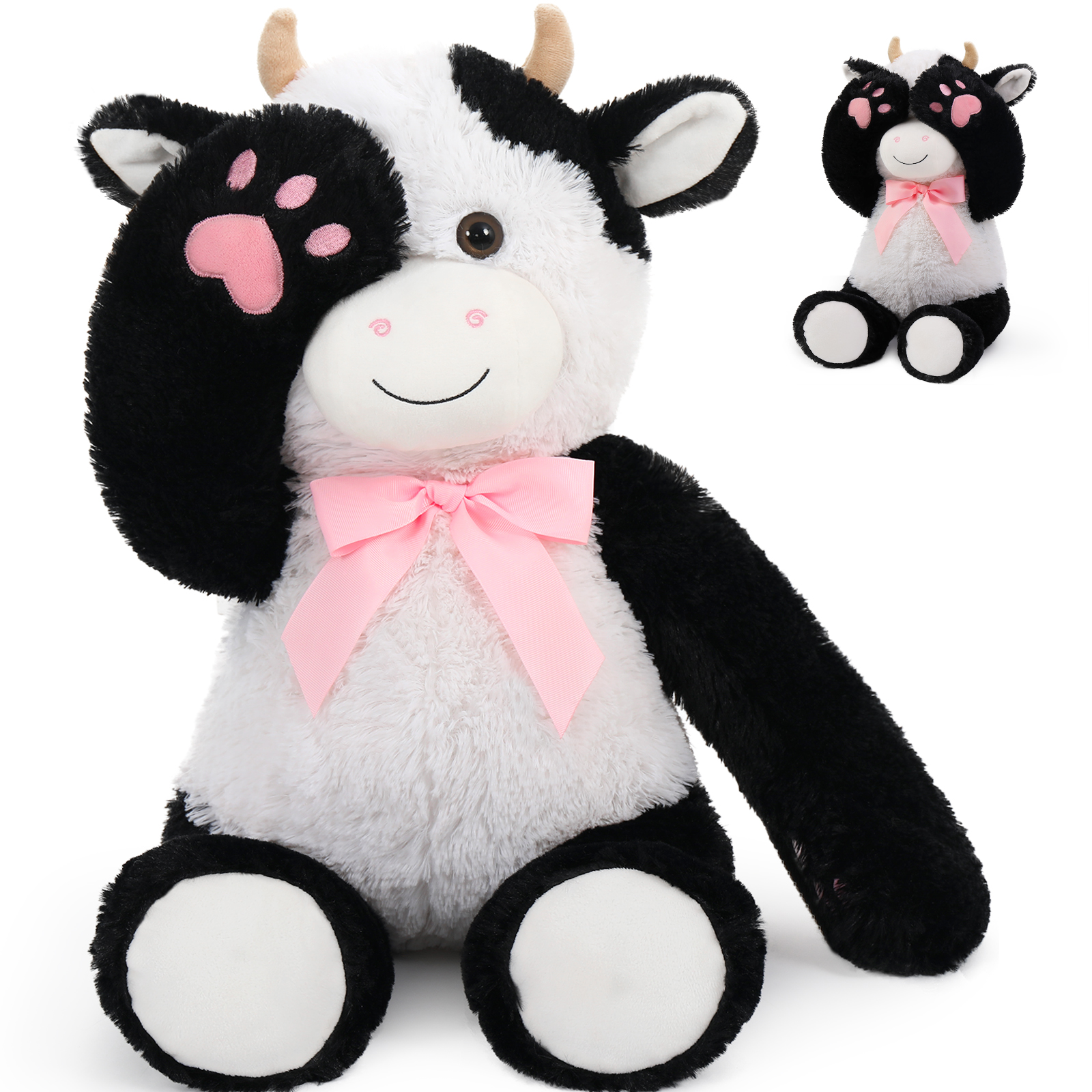 Peluche Vache Cache-Cache