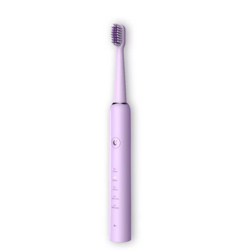 Brosse à dents électrique violette