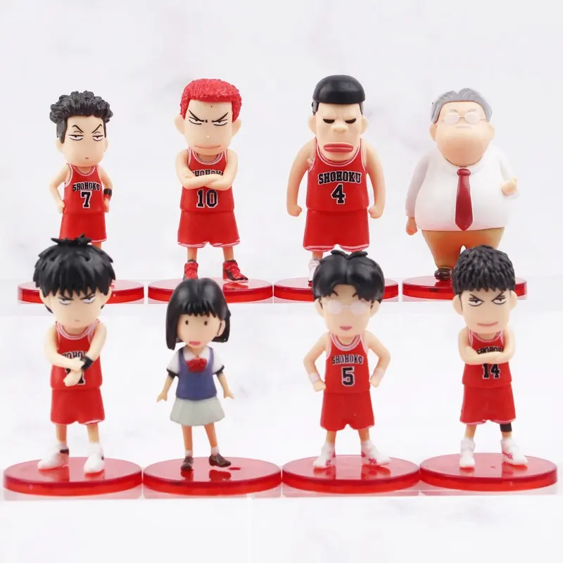 Grosir model koleksi mainan GK tokoh aksi Slam Dunk Akagi Haruko untuk anak-anak