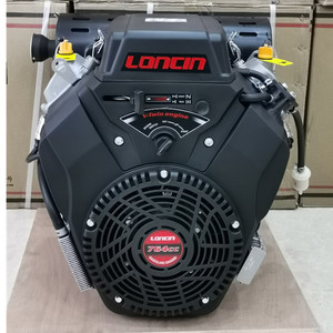 27HP LONCIN çift silindirli motor 764CC LC2V80FD benzinli motor elektrikli Start 2V80FD kare hava filtresi makine motorları - Product Image 3