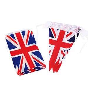 Banderines de poliéster personalizados de México, banderines de triángulo mexicano, venta al por mayor - Product Image 6