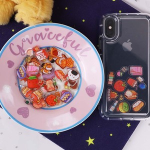 Tùy chỉnh dễ thương Mini <span class=keywords><strong>Acrylic</strong></span> tấm nhựa cho DIY cho túi khí điện thoại trường hợp trang trí đáng yêu phong cách bán hàng chất liệu - Product Image 6