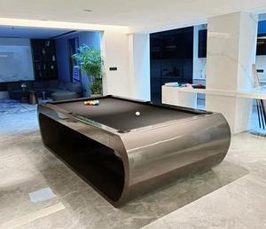 Hiện đại Thiết kế sang trọng 9 bóng thương mại cấp Snooker & billiard bảng Outlet giá từ nhà máy tại Trung Quốc - Product Image 5