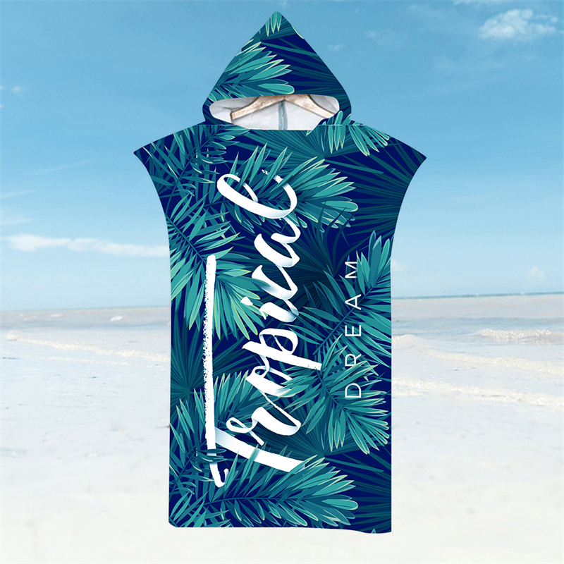Feuilles tropicales vertes