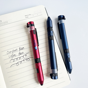 Vật Liệu Nhựa 6 Trong 1 Đa Chức Năng Công Cụ Stylus Bút Với Người Cai Trị Và Tuốc Nơ Vít Đa Mục Đích Công Cụ Bút Bi Cho Quà Tặng - Product Image 3