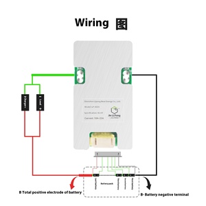 Jinlipeng อินเวอร์เตอร์4สาย12โวลต์ลิเธียมเหล็กฟอสเฟตสำหรับ25A 10A 20A เก็บพลังงาน PCB PCBA สำหรับลิเธียม - Product Image 4