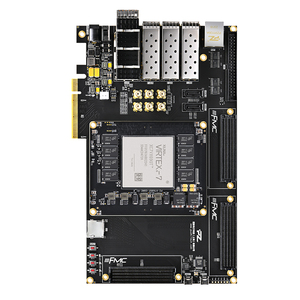 Puzhi-Kit DE DESARROLLO FPGA con Xilinx, kit de desarrollo FPGA, XC7V690T, FMC, PCIE, 40G, QSFP28