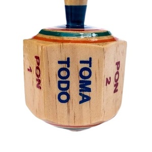 DS5724, спиральный гироскоп, сверкающий, ручной работы, Мексиканский деревянный волчок для мальчиков и девочек - Product Image 6