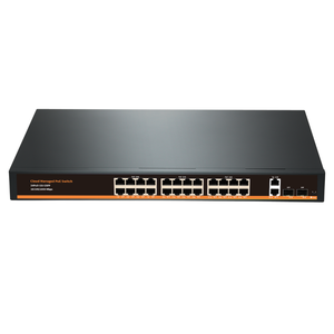 สวิตช์ PoE ล่าสุด24 + <span class=keywords><strong>2</strong></span> + <span class=keywords><strong>2</strong></span>เต็มกิกะบิตไลท์ที่มีการจัดการเว็บ/แอปพาวเวอร์ภายในด้วยพอร์ต SFP - Product Image 3