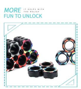 Nhẫn <span class=keywords><strong>Fidget</strong></span> Thiết Kế Mới Lạ Chống Căng Thẳng Cho Trẻ Em Người Lớn Nam Châm <span class=keywords><strong>Fidget</strong></span> <span class=keywords><strong>Spinner</strong></span> Đồ Chơi <span class=keywords><strong>Fidget</strong></span> - Product Image 3