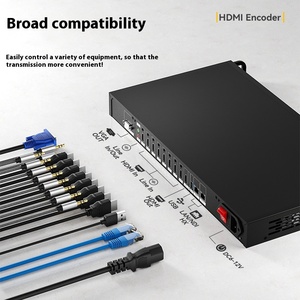 HD 8-Kanal Video Encoder HD MI Encoder Direkt übertragung HEVC H265 Video Encoder Decoder - Product Image 3