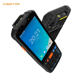 KINGTOP Android11掌上电脑库存管理二维码扫描仪，带零售系统键盘手持式掌上电脑 - Product Image 1